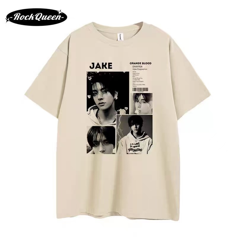 Enhypen Custom Member Graphic T-Shirt