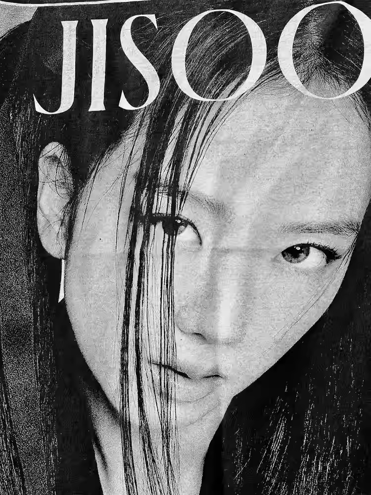 Blackpink Rose Jisoo Vintage Graphic Tee