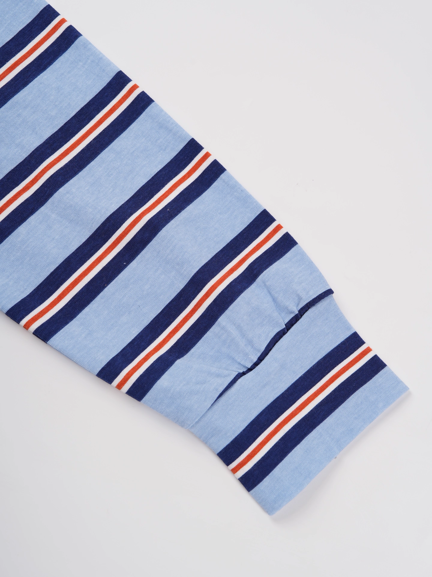 IVE Yujin&Red Velvet Joy Inspired Striped Color-Block Polo Collar Long Sleeve T-Shirt