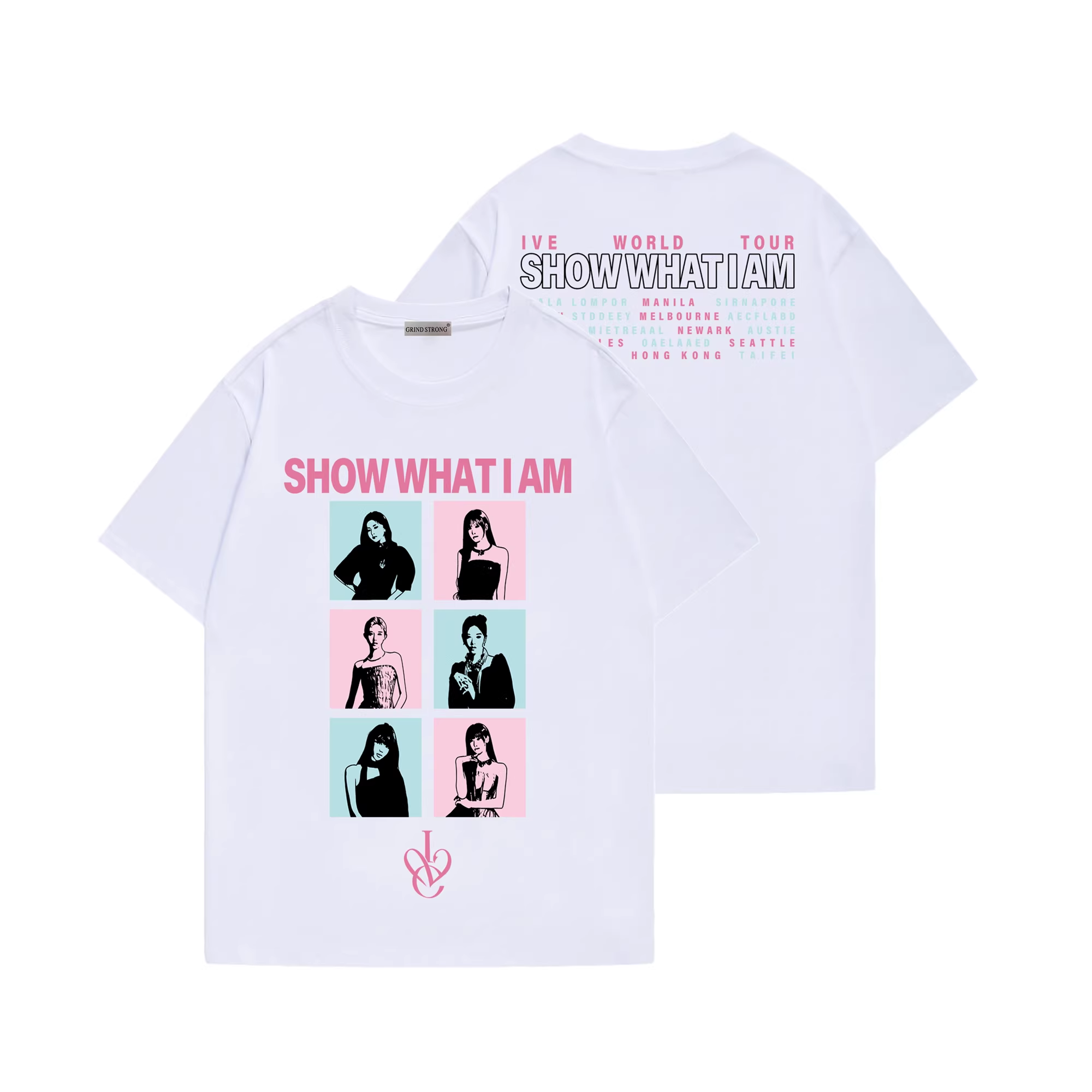 IVE 2026 WORLD TOUR SHOW WHAT I AM PORTRAIT TEE