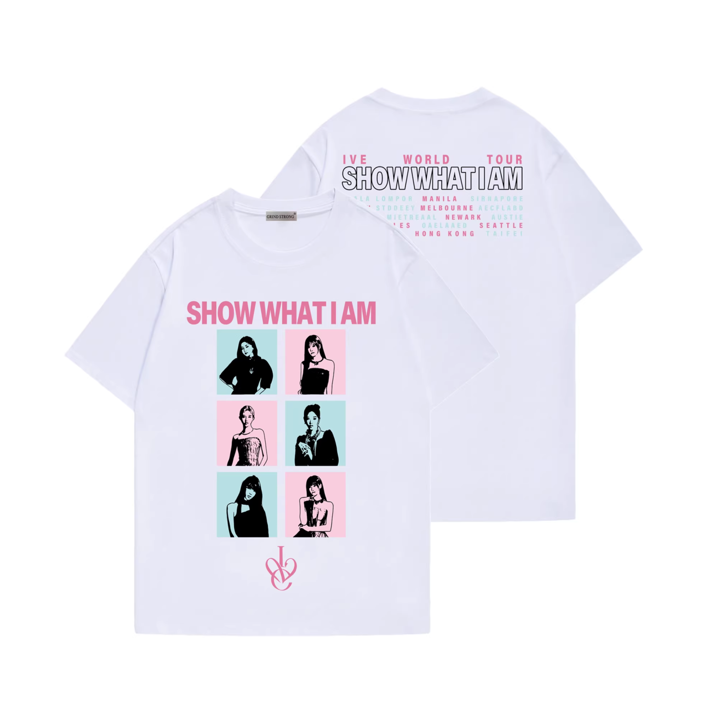 IVE 2026 WORLD TOUR SHOW WHAT I AM PORTRAIT TEE