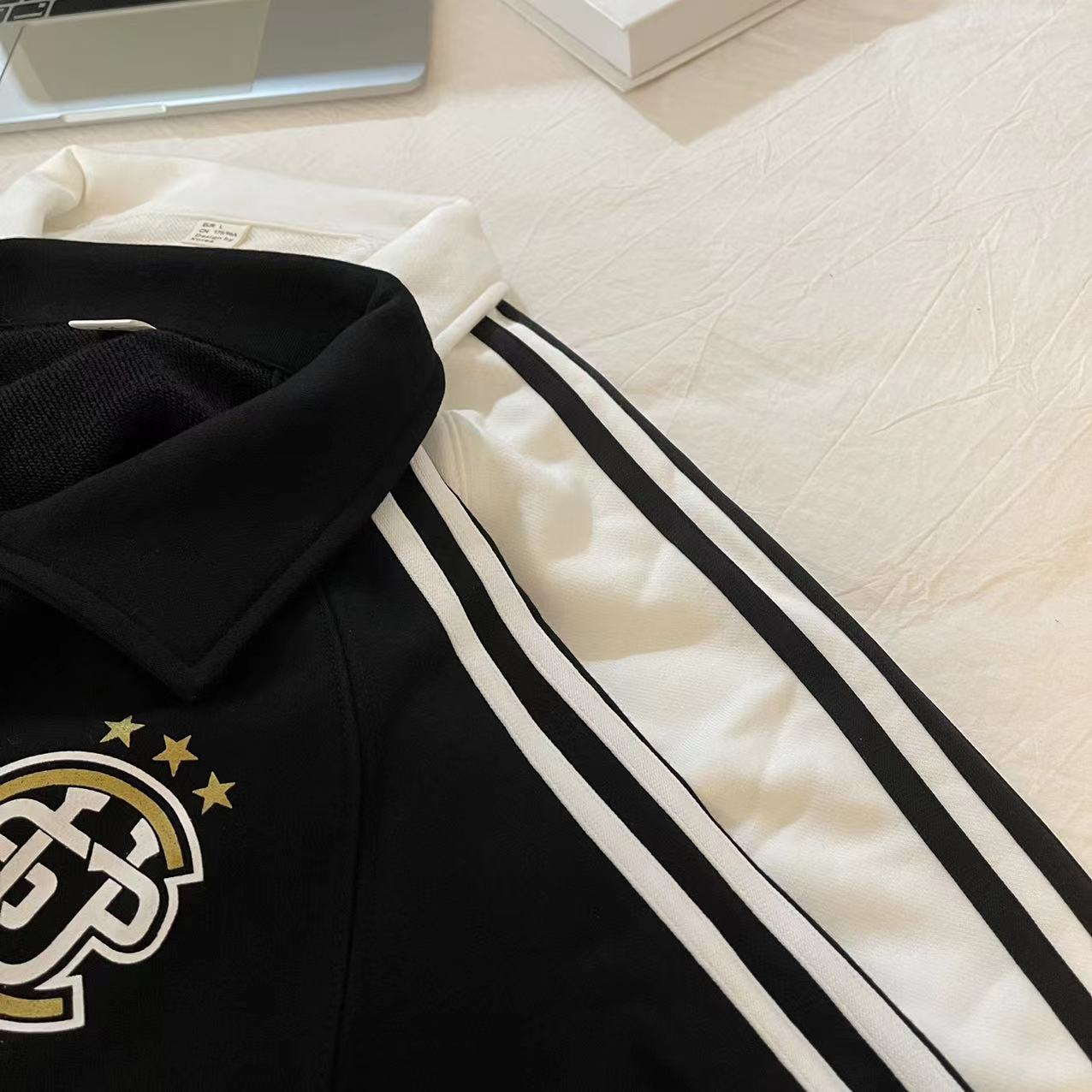 TXT Soobin Inspired Half-Zip Jersey Sweatshirt