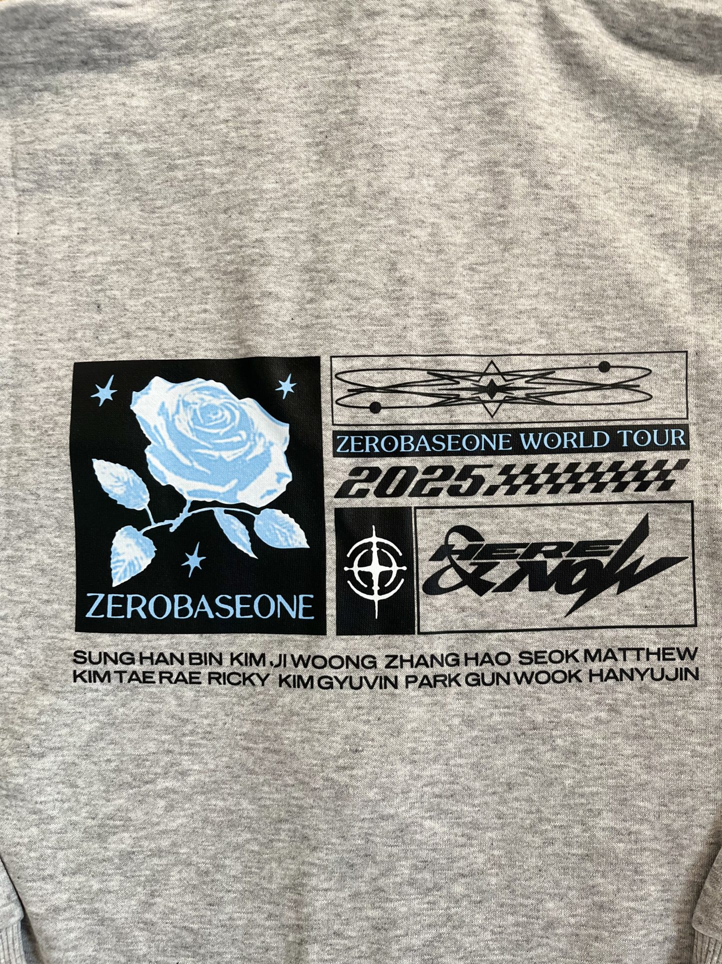 ZB1 World Tour Here&Now Merch Inspired Hoodie