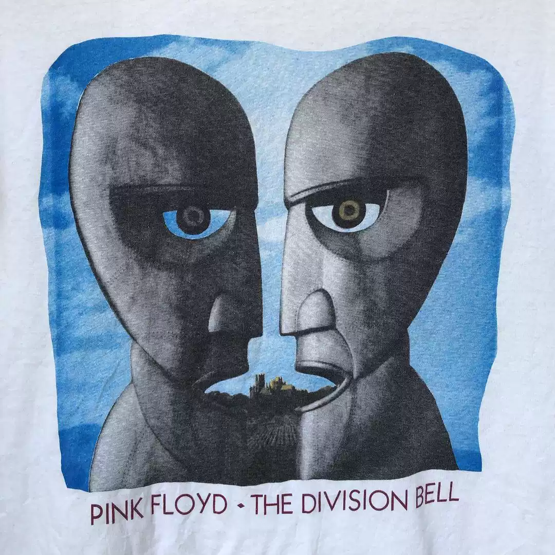 Straykids Hyunjin Inspired Pink Floyd The Division Bell Vintage Rock Band Tee-stray kids