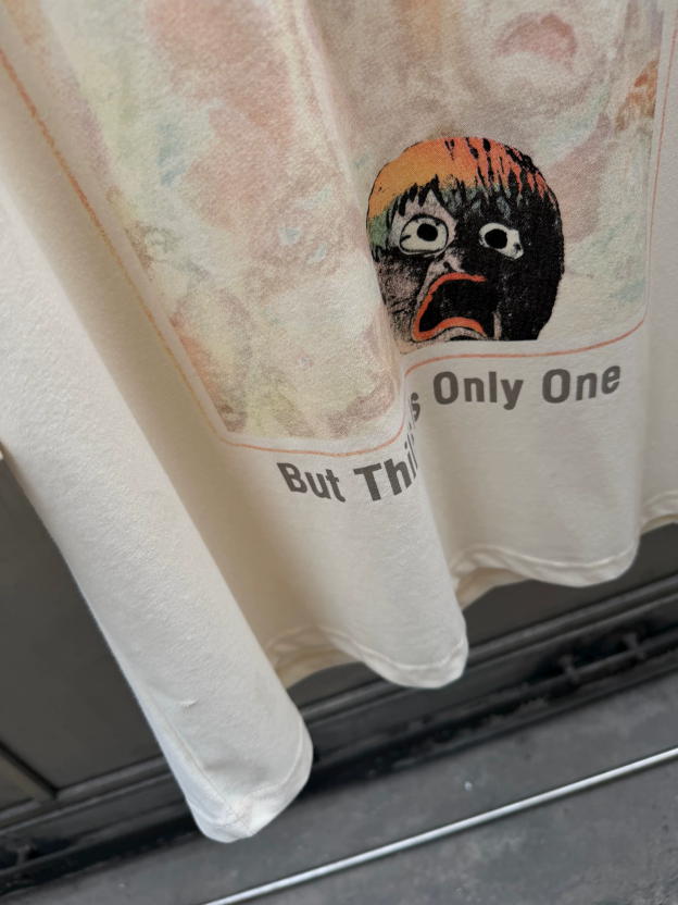 Straykids Hyunjin Inspired Paly Anxiety Distressed Vintage Tee-stray kids