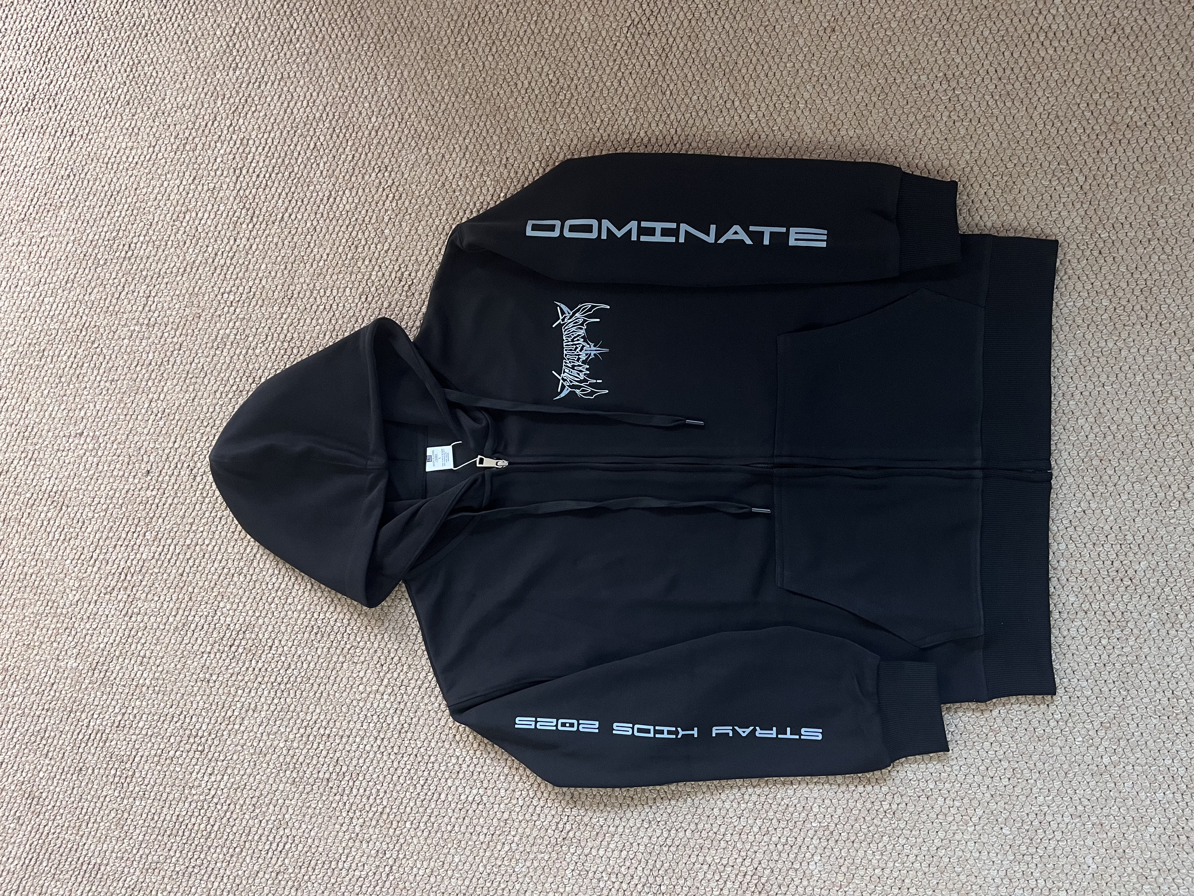 Stray kids 2025 World Tour dominATE inspired Zip-up Hoodie-Straykids