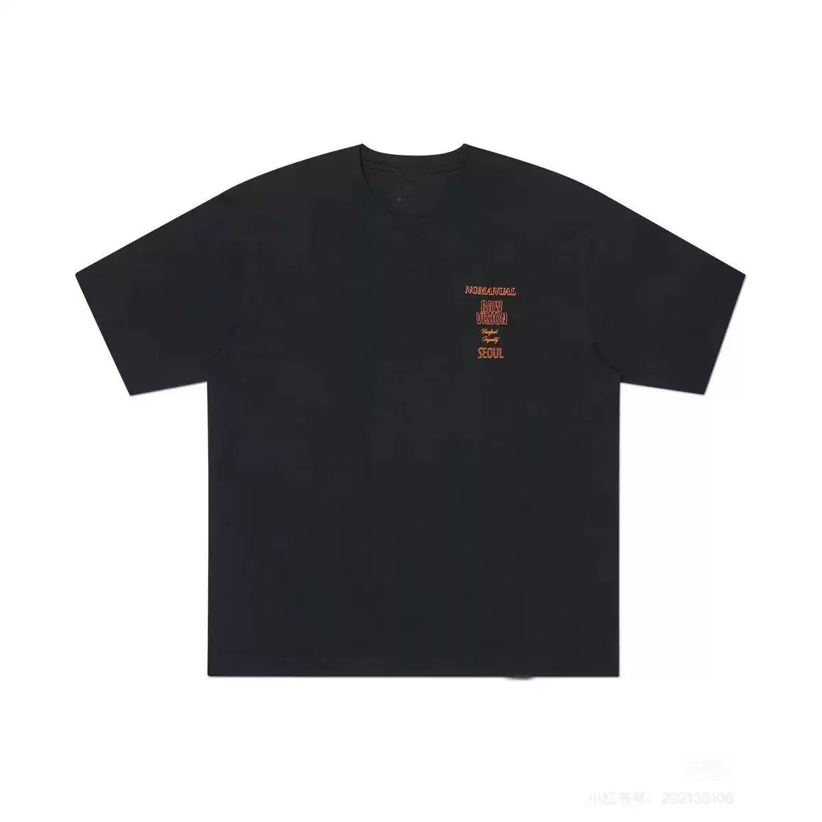 Heeseung Evan Inspired Raw Vision Seoul Letter Print T-Shirt