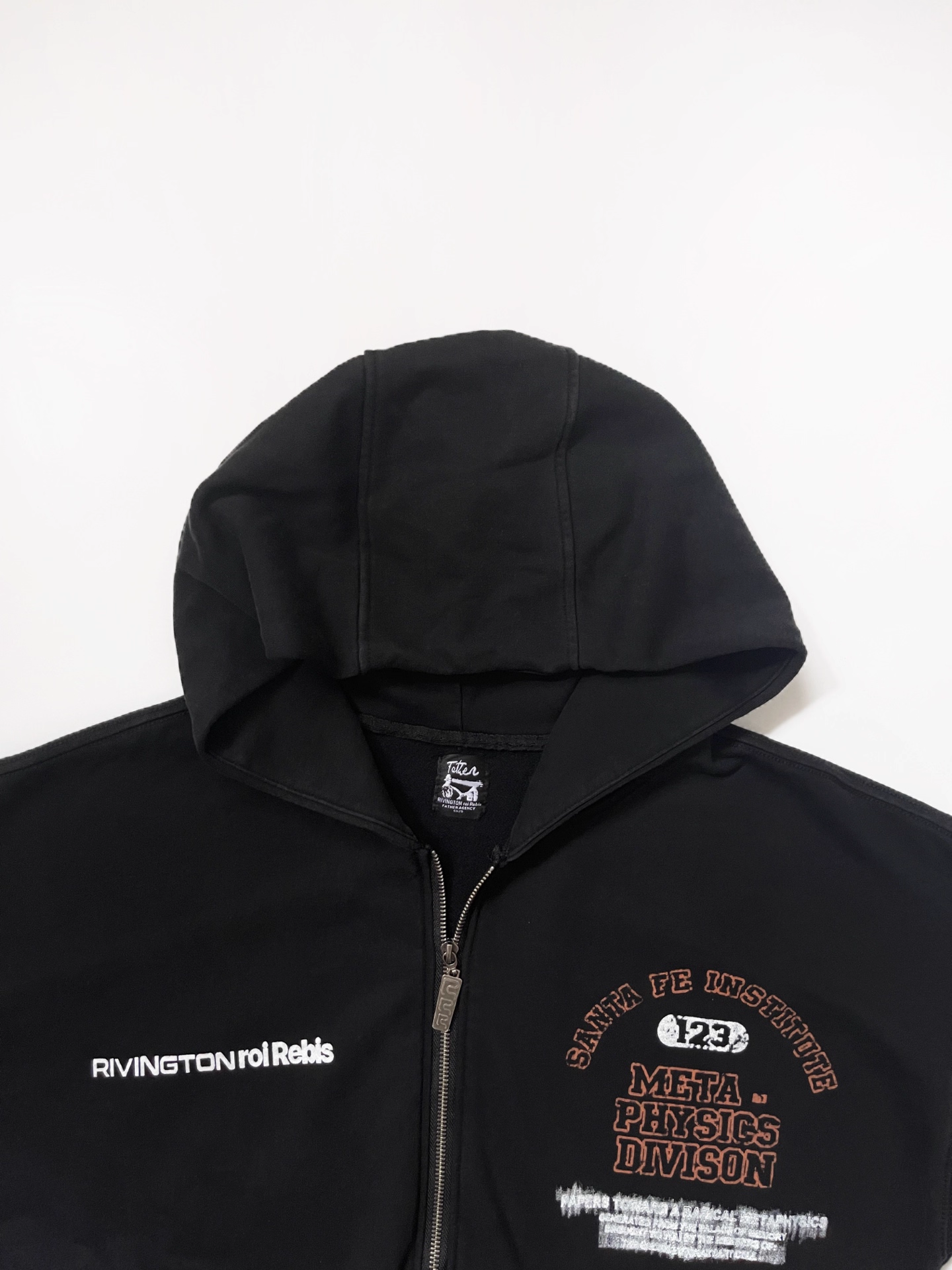 TXT Yeonjun Inspired Metanoia Vintage Washed Distressed Zip-Up Hoodie 