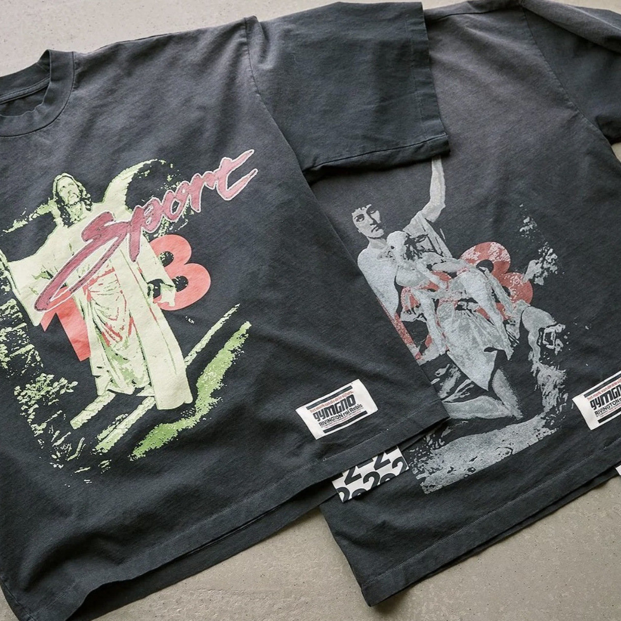 SEVENTEEN Hoshi Wonwoo Inspired Vintage Washed Tee