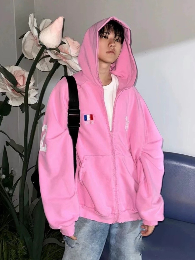 Seventeen Hoshi Inspired Pink Warhorse Hoodie