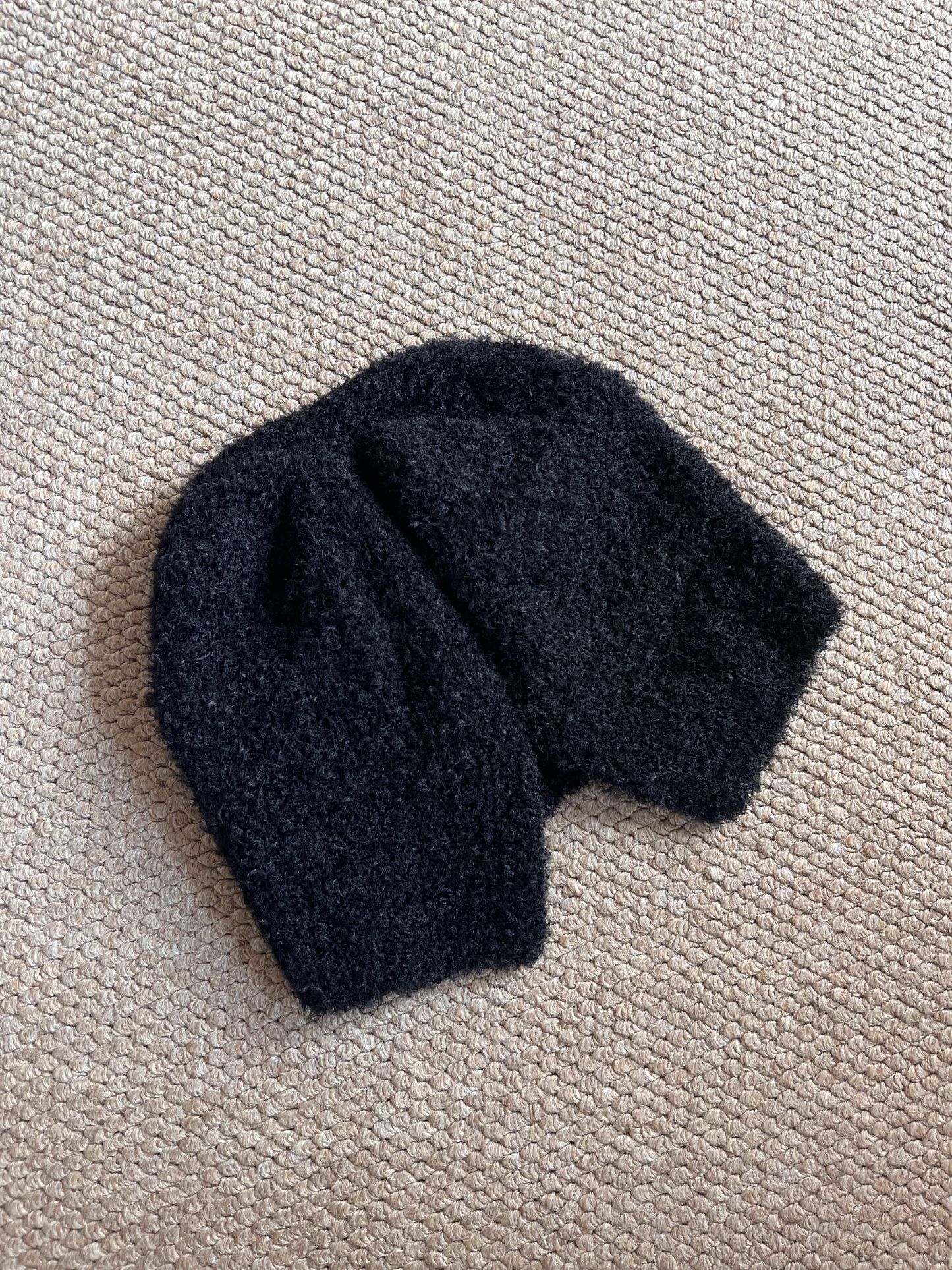 Enhypen Sunoo Artist Made Inspired Fuzzy Bear Beanie