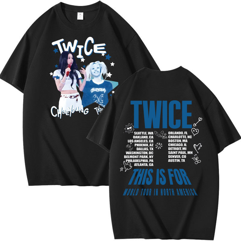 Twice This is For World Tour Merch Inspired T-shirt