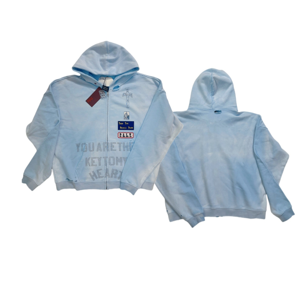 CORTIS MARTIN INSPIRED ZANUCKS ZIP HOODED SWEATSHIRT
