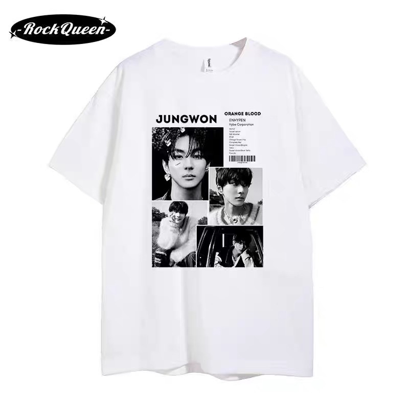 Enhypen Custom Member Graphic T-Shirt