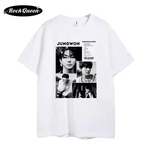 Enhypen Custom Member Graphic T-Shirt