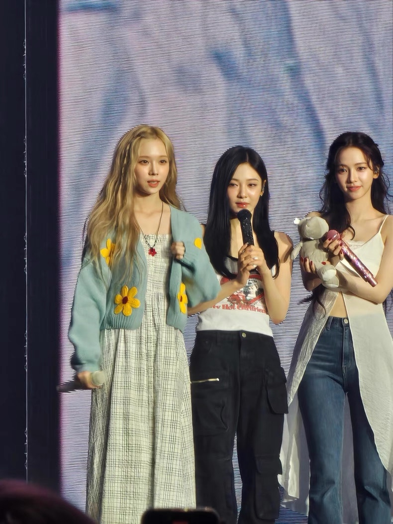 Aespa Winter Inspired Flower Sweater