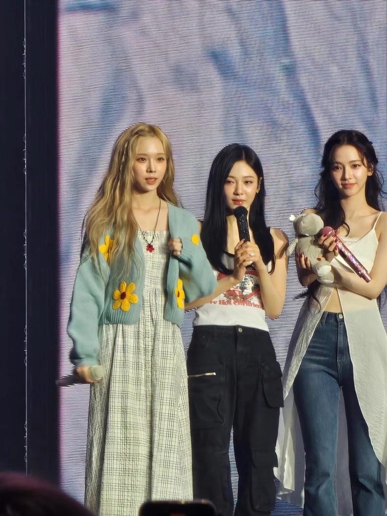 Aespa Winter Inspired Flower Sweater