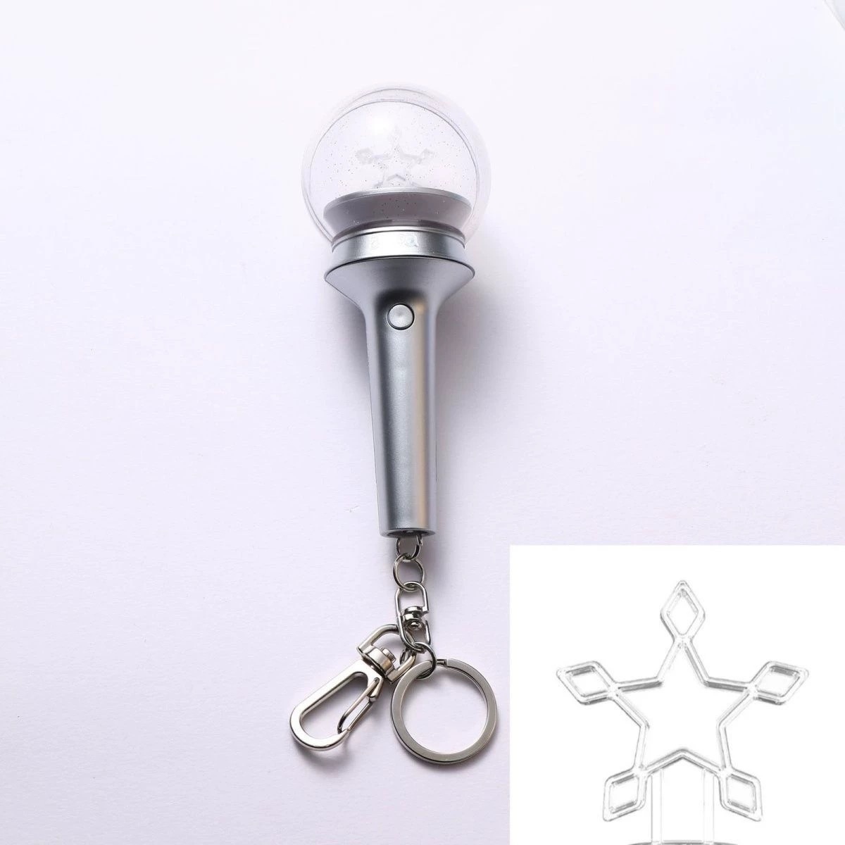 Aespa Inspired Mini Light Stick Keychain