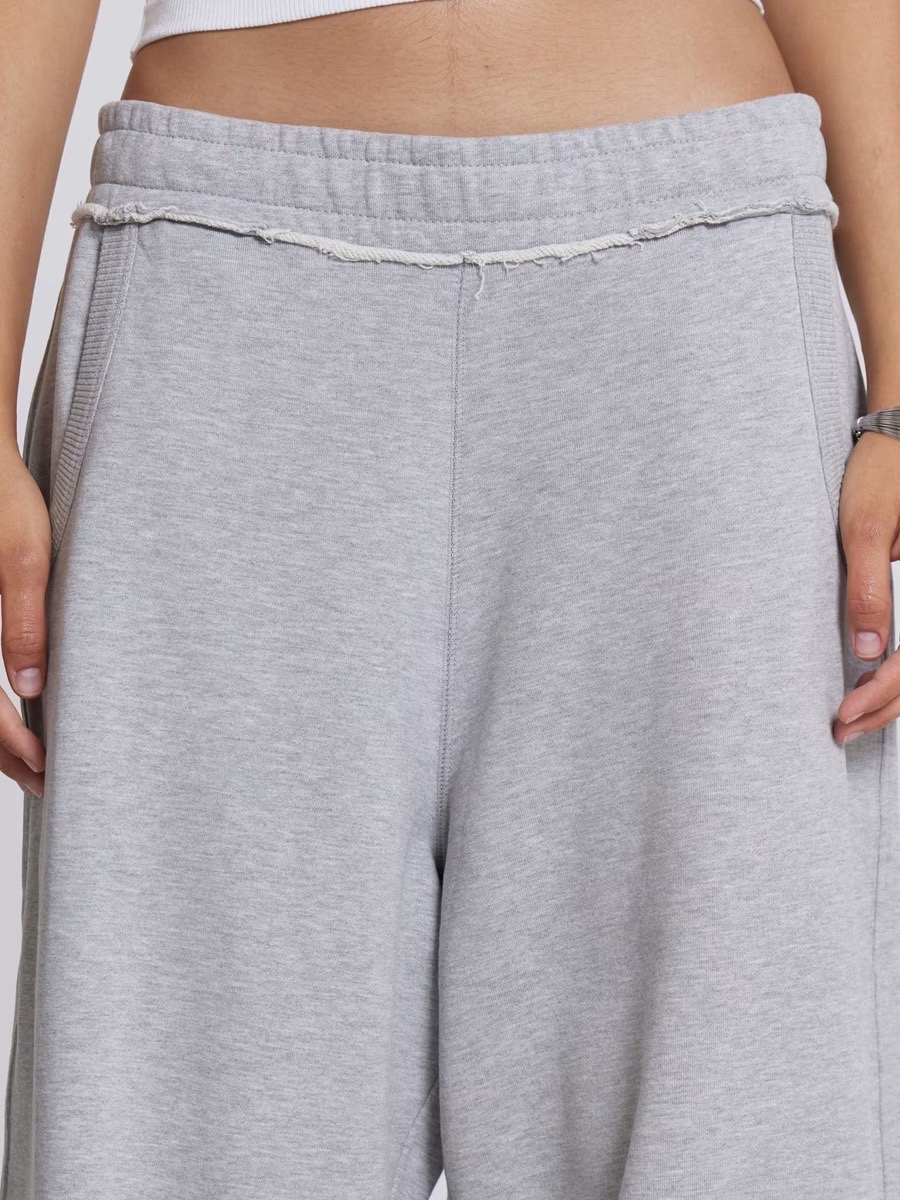 Blackpink Jennie Inspired Yellow tank & Grey Wide Leg Pants Set