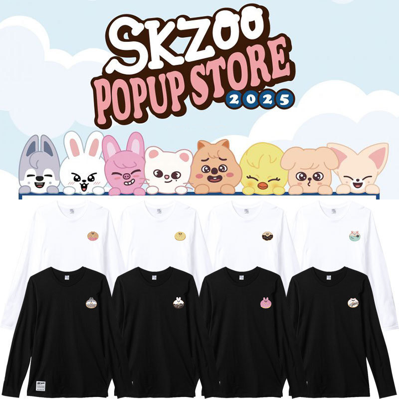 STRAYKIDS SKZOO 2025 LONG SLEEVE SHIRT-Straykids