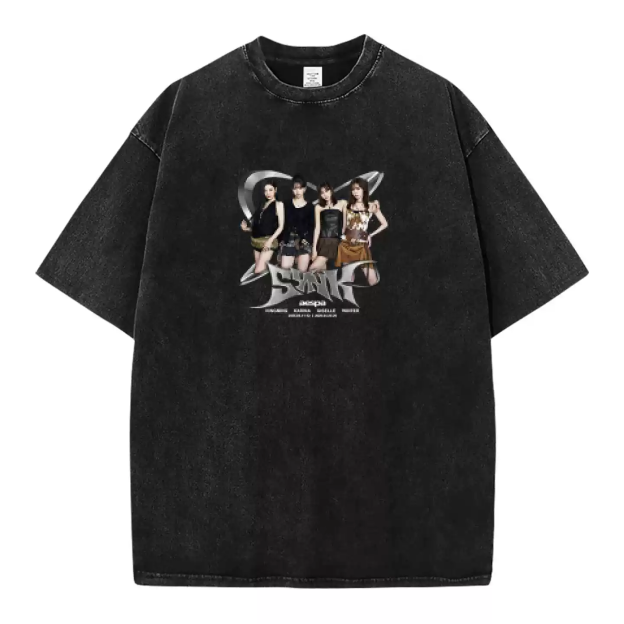 Aespa 2026 World Tour SynkAexisLine in Japan Merch Inspired T-Shirt