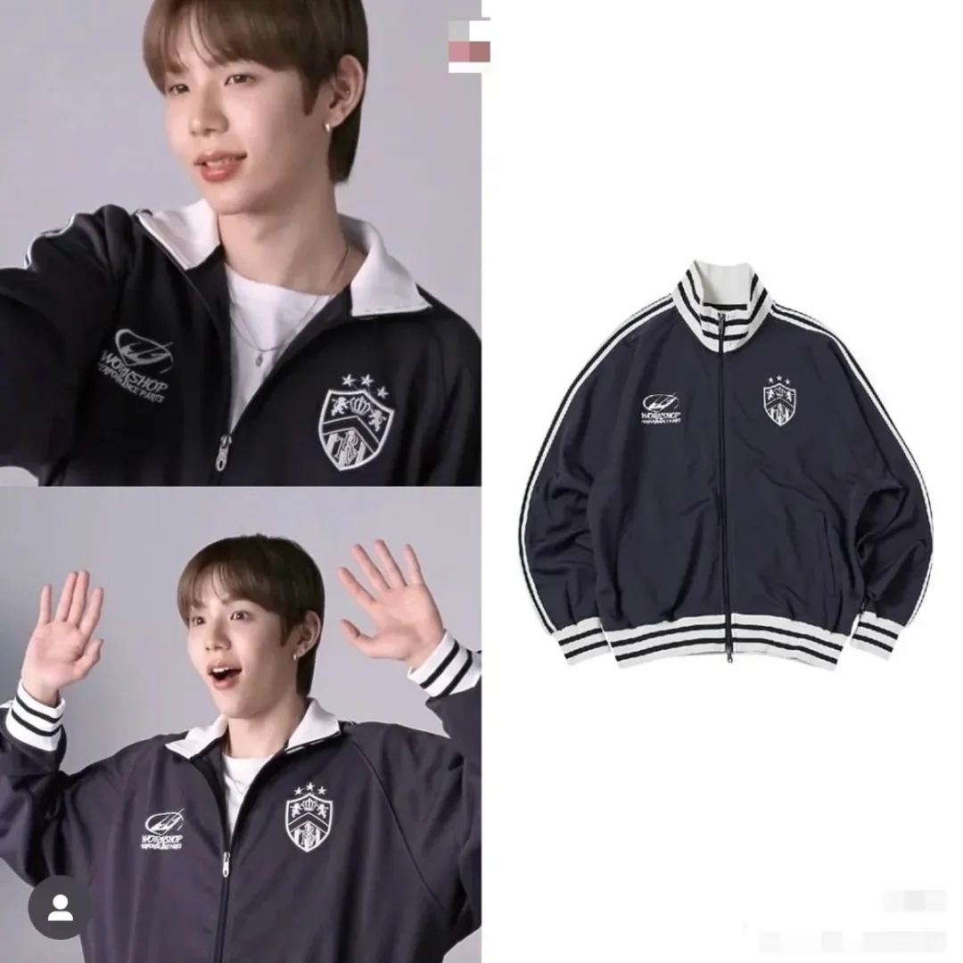 Enhypen&Riize&ZB1 Inspired Jersey Track Jacket