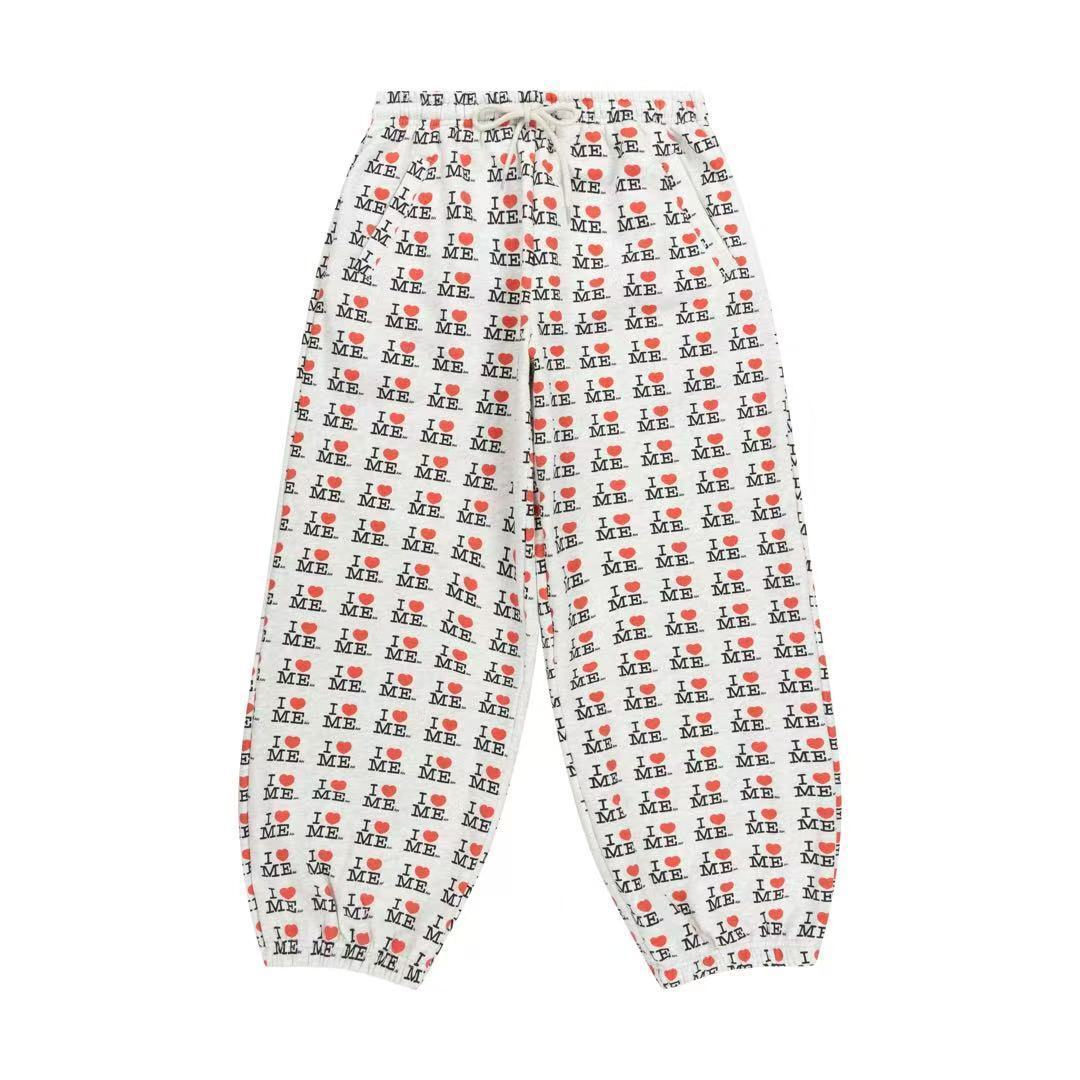 ILLIT NOT CUTE ANYMORE Inspired I HEART ME Print Tracksuit Set