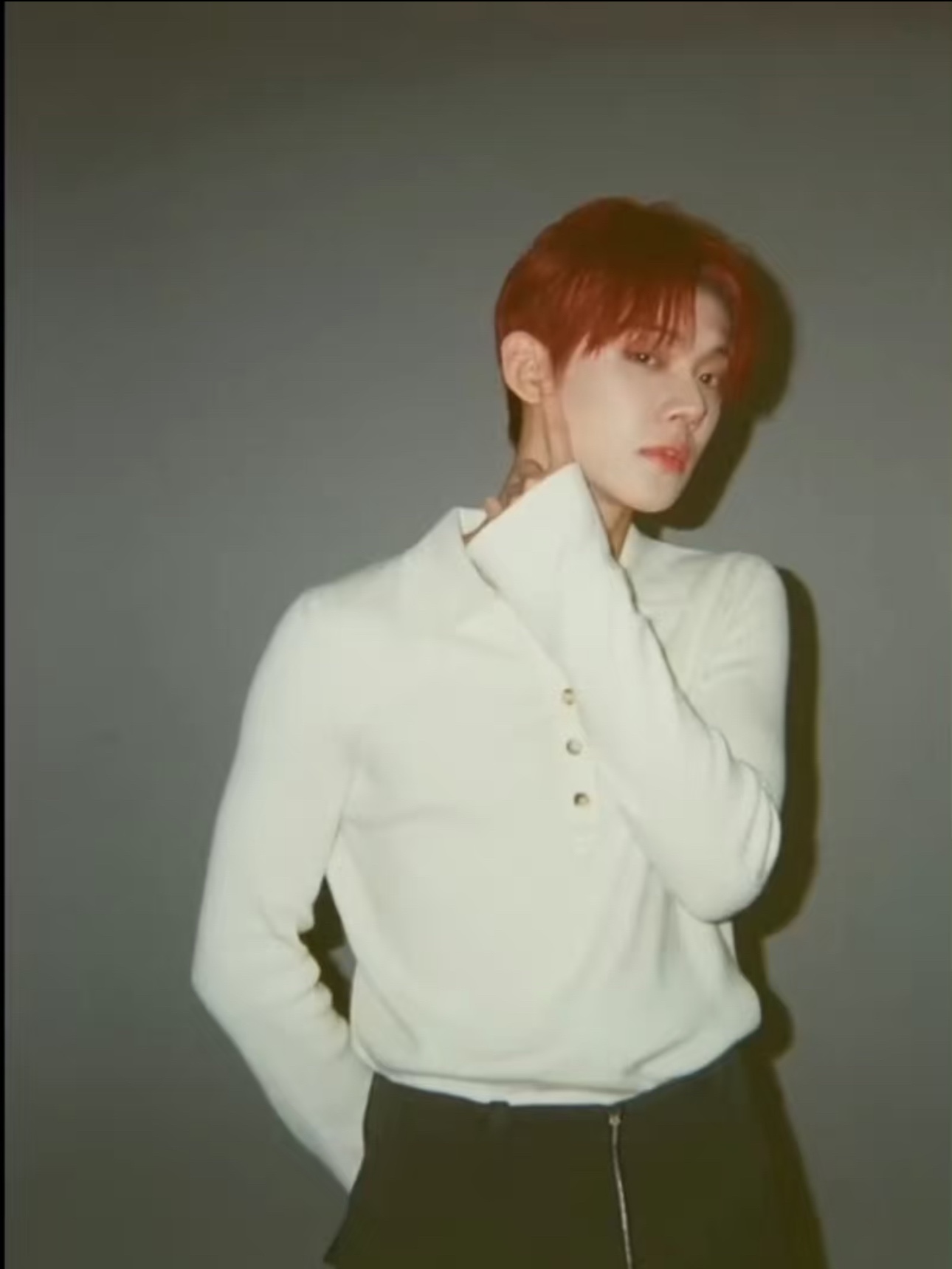 TXT Yeonjun inspired Collar Knit Sweater 