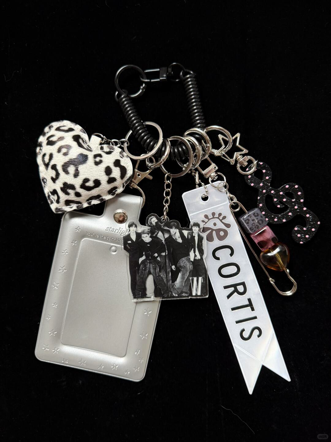 Cortis Photocard Holder Keychain Bag Charm
