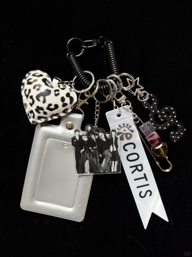 Cortis Photocard Holder Keychain Bag Charm