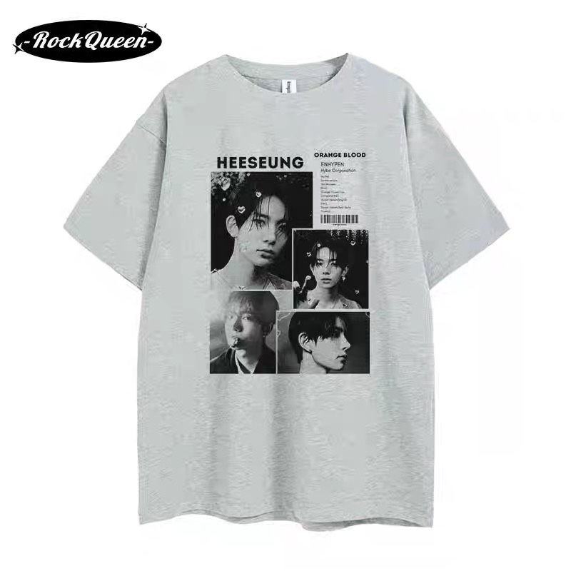 Enhypen Custom Member Graphic T-Shirt