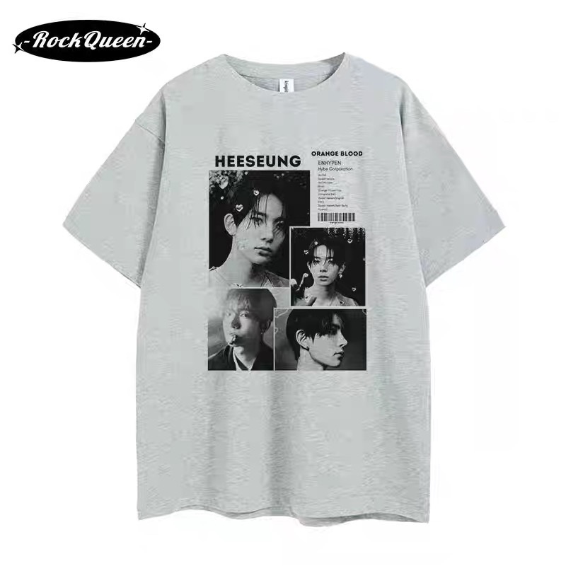 Enhypen Custom Member Graphic T-Shirt