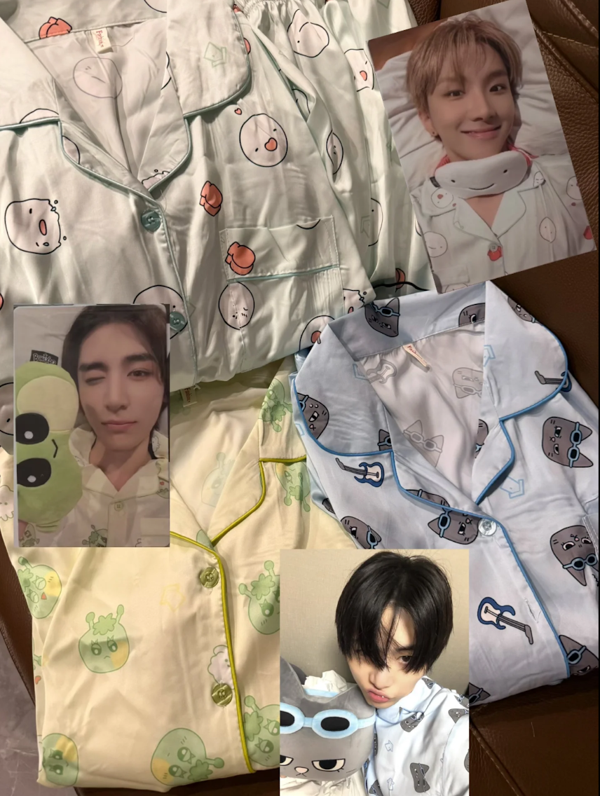 BOYNEXTDOOR BBNEXDO Inspired Short Pajama Set