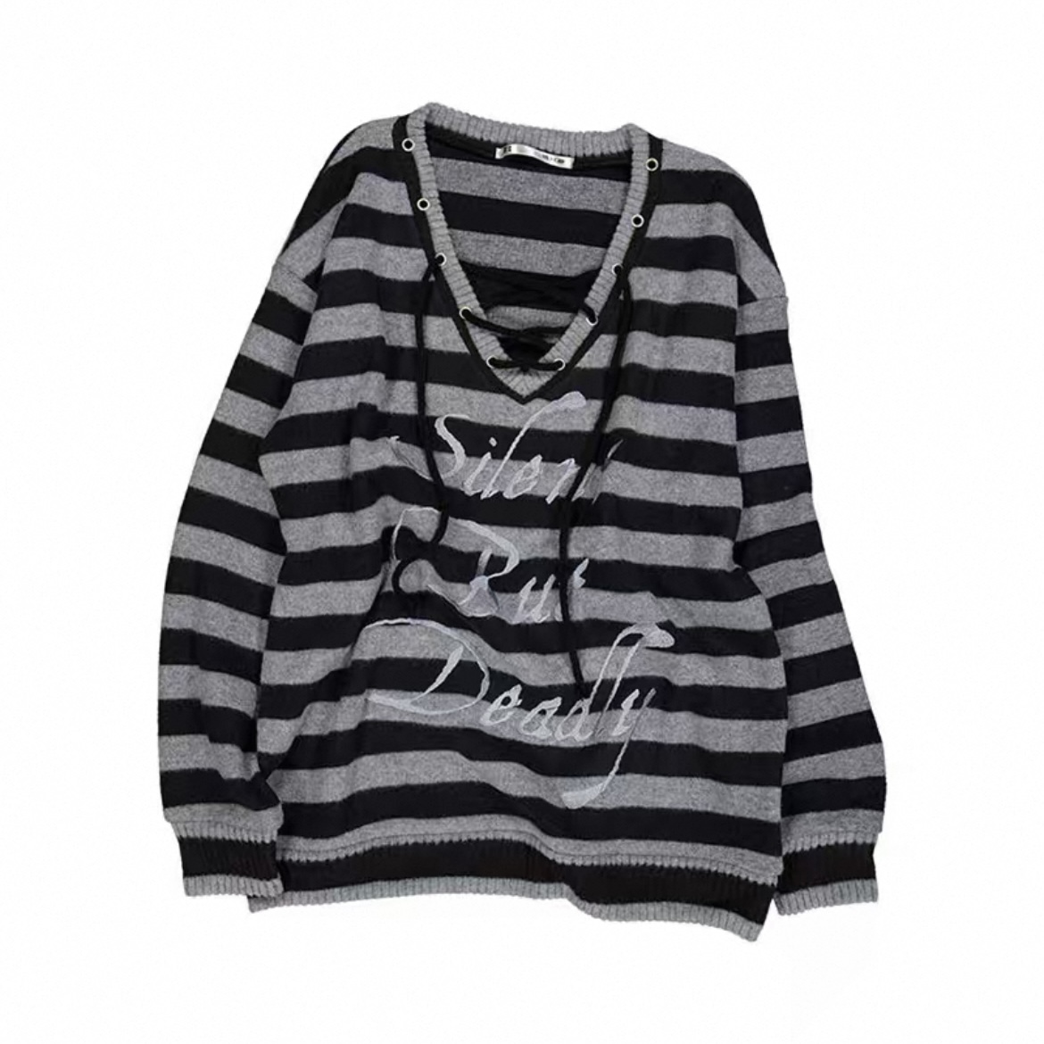 Karina Same Striped Knitwear-Aespa Karina