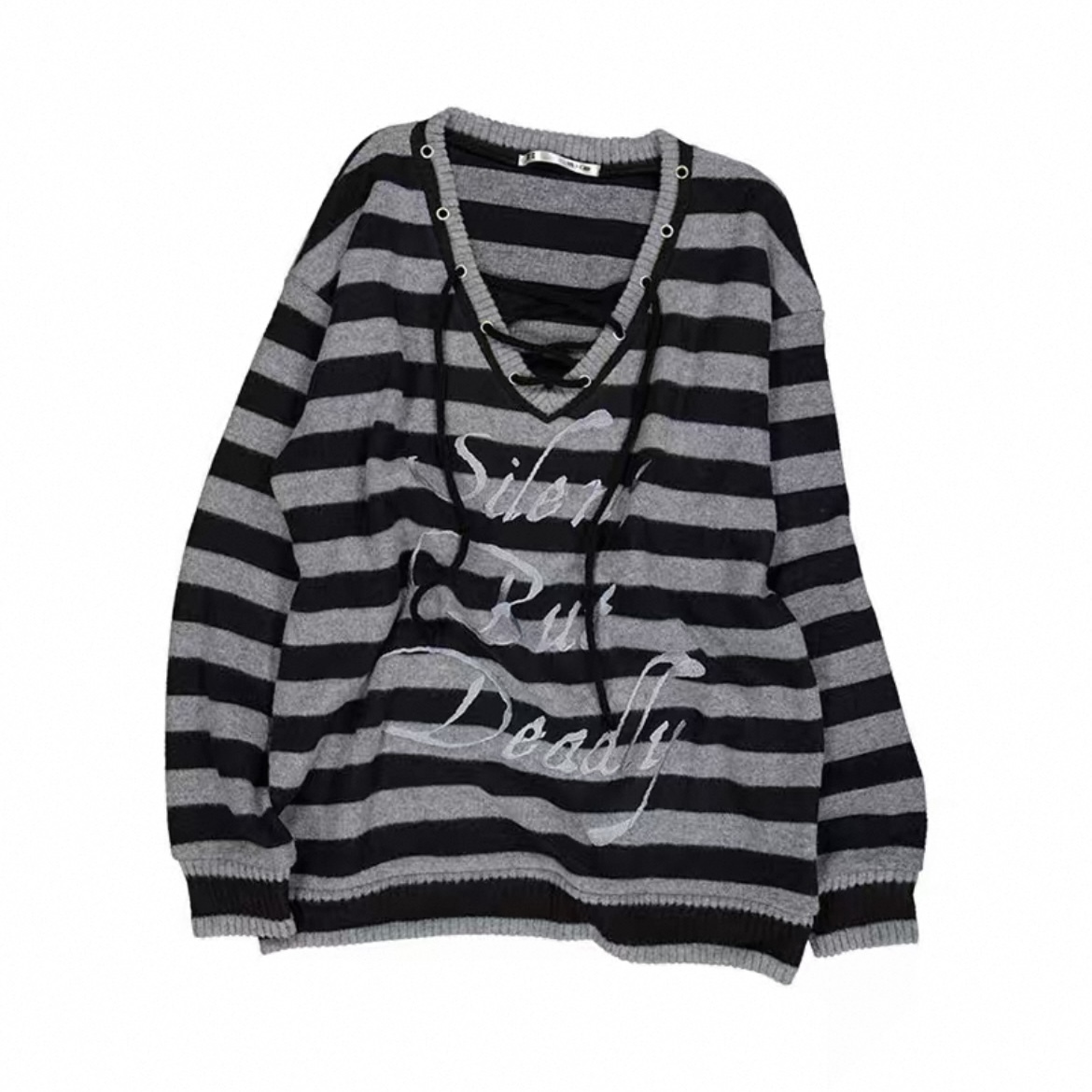 Karina Same Striped Knitwear-Aespa Karina