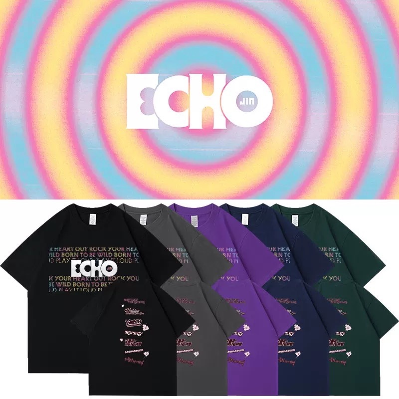 BTS Jin 2025 Echo Tour Official Inspired T-Shirt