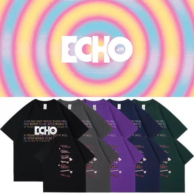 BTS Jin 2025 Echo Tour Official Inspired T-Shirt