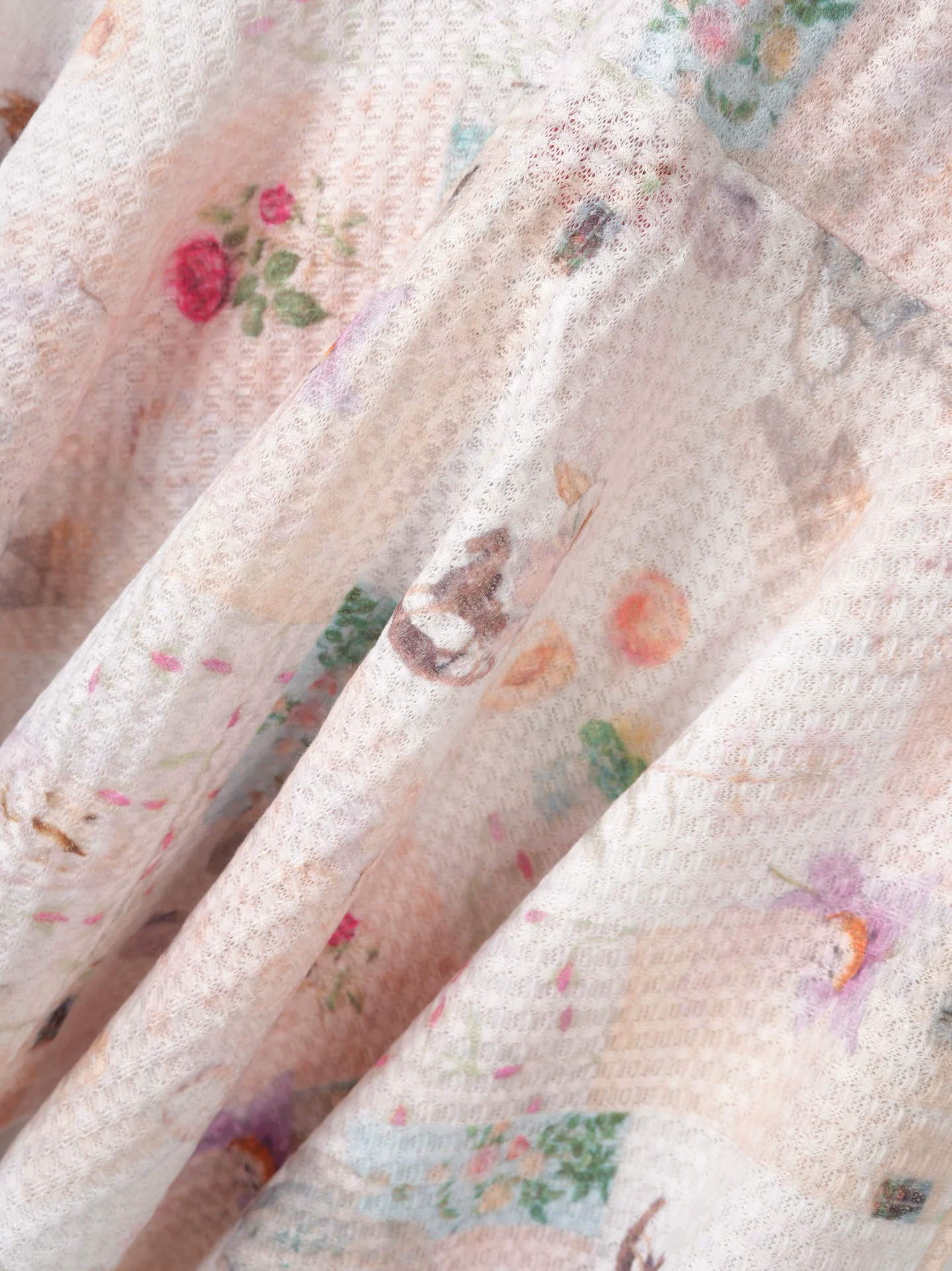 Blackpink Jennie&i-dle Miyeon Inspired Floral Print Tube Top&Asymmetric Skirt Set