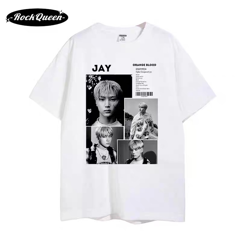 Enhypen Custom Member Graphic T-Shirt