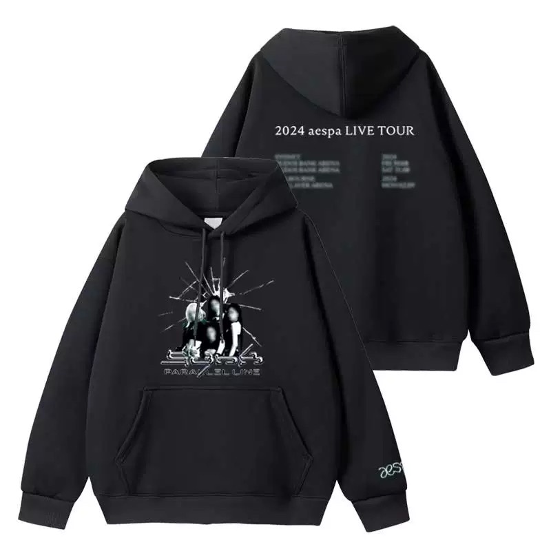 Aespa Synk Parallel Line Tour Inspired Hoodie