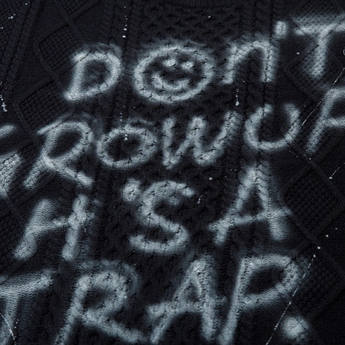 Straykids Jisung inspired Don’t Grow Up Knit Vest-Stray Kids