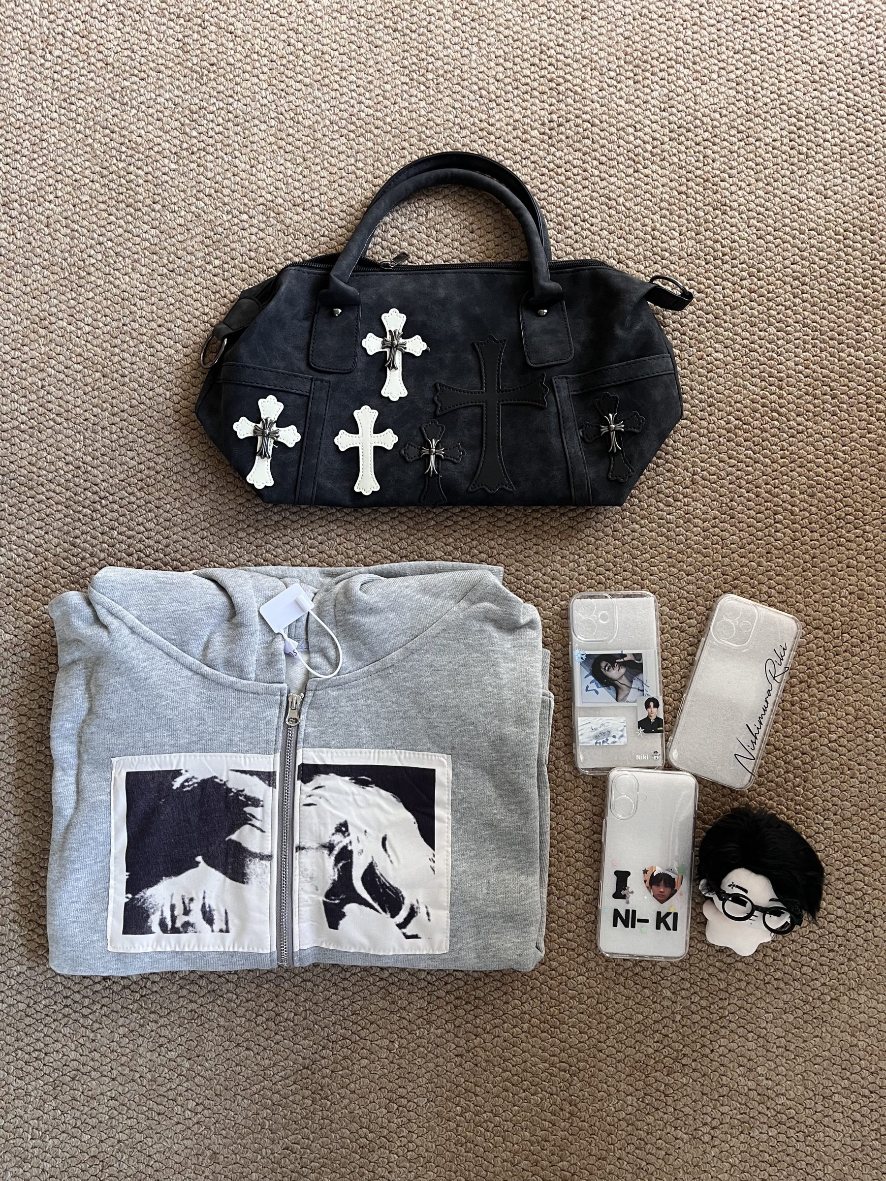 Enhypen Niki tv girl Graphic Inspired Hoodie Jacket