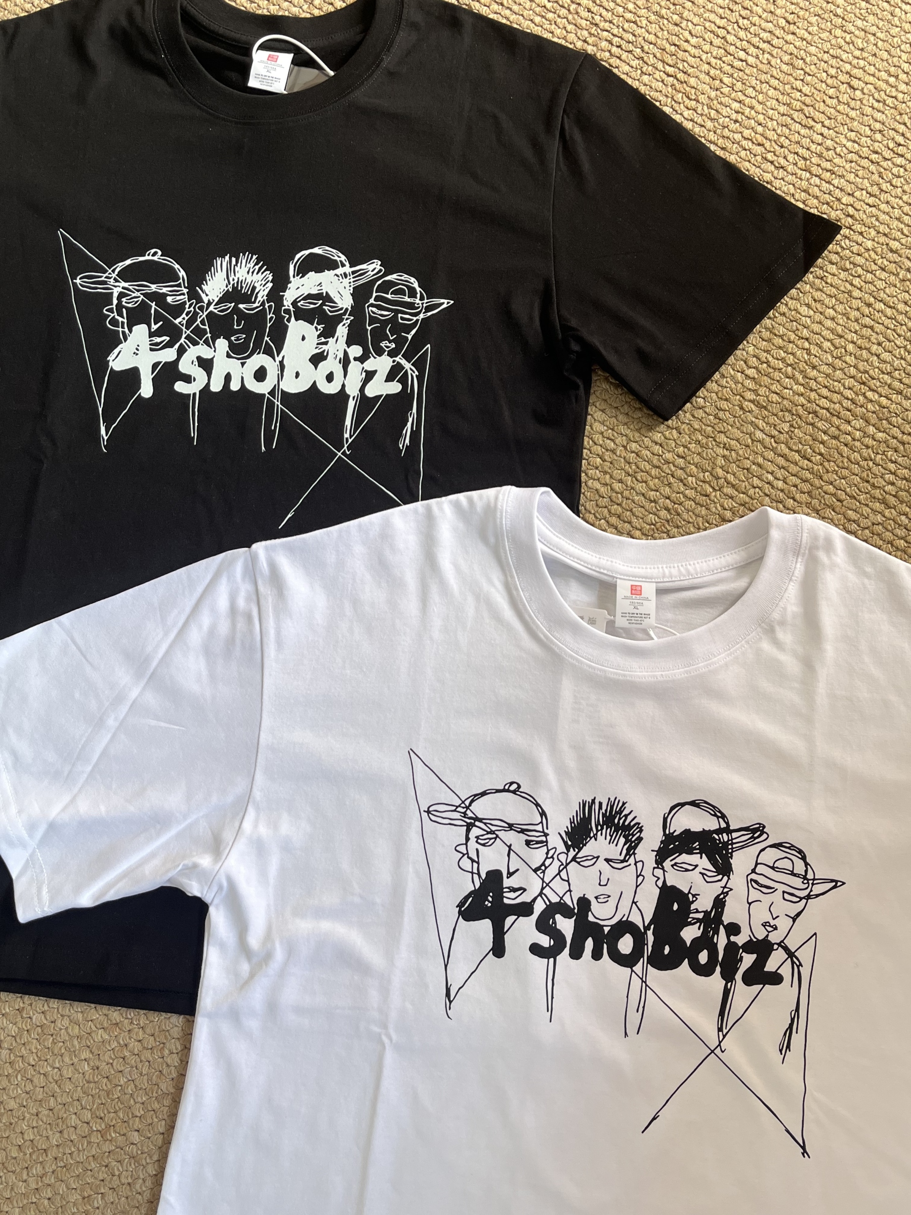 lngshot merch inspired letter print tshirt