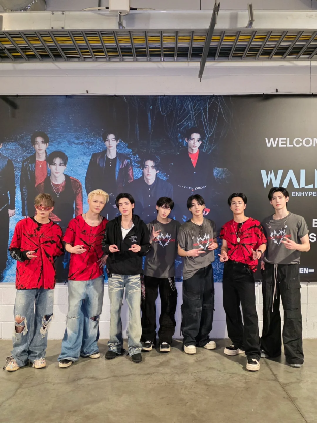 ENHYPEN World Tour WALK THE LINE IN U.S Merch Inspired T-Shirt