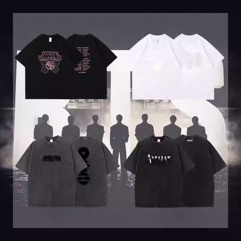 BTS 2026 World Tour Merch Inspired T-Shirt
