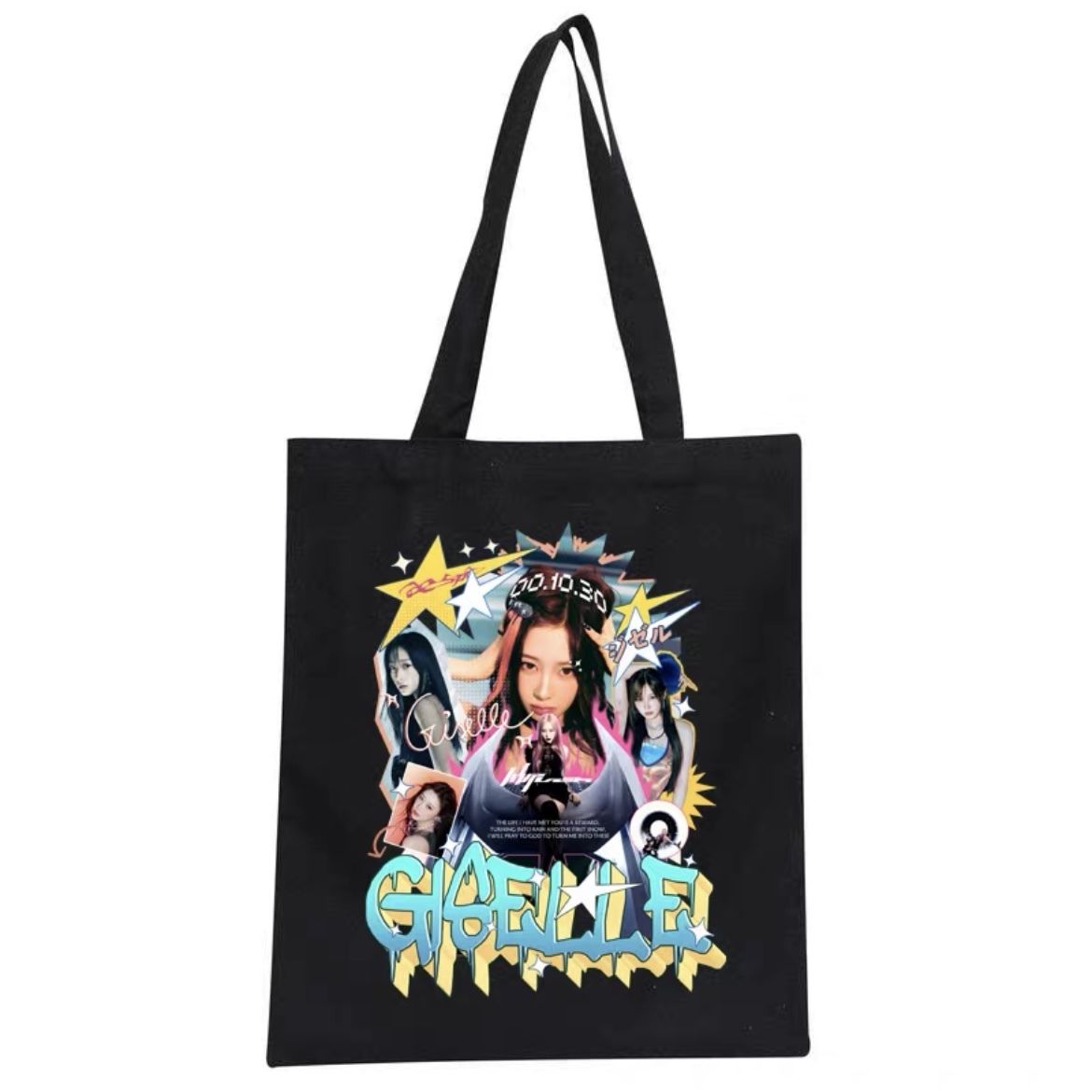 Giselle Inspired Custom Tote Bag-Aespa Giselle