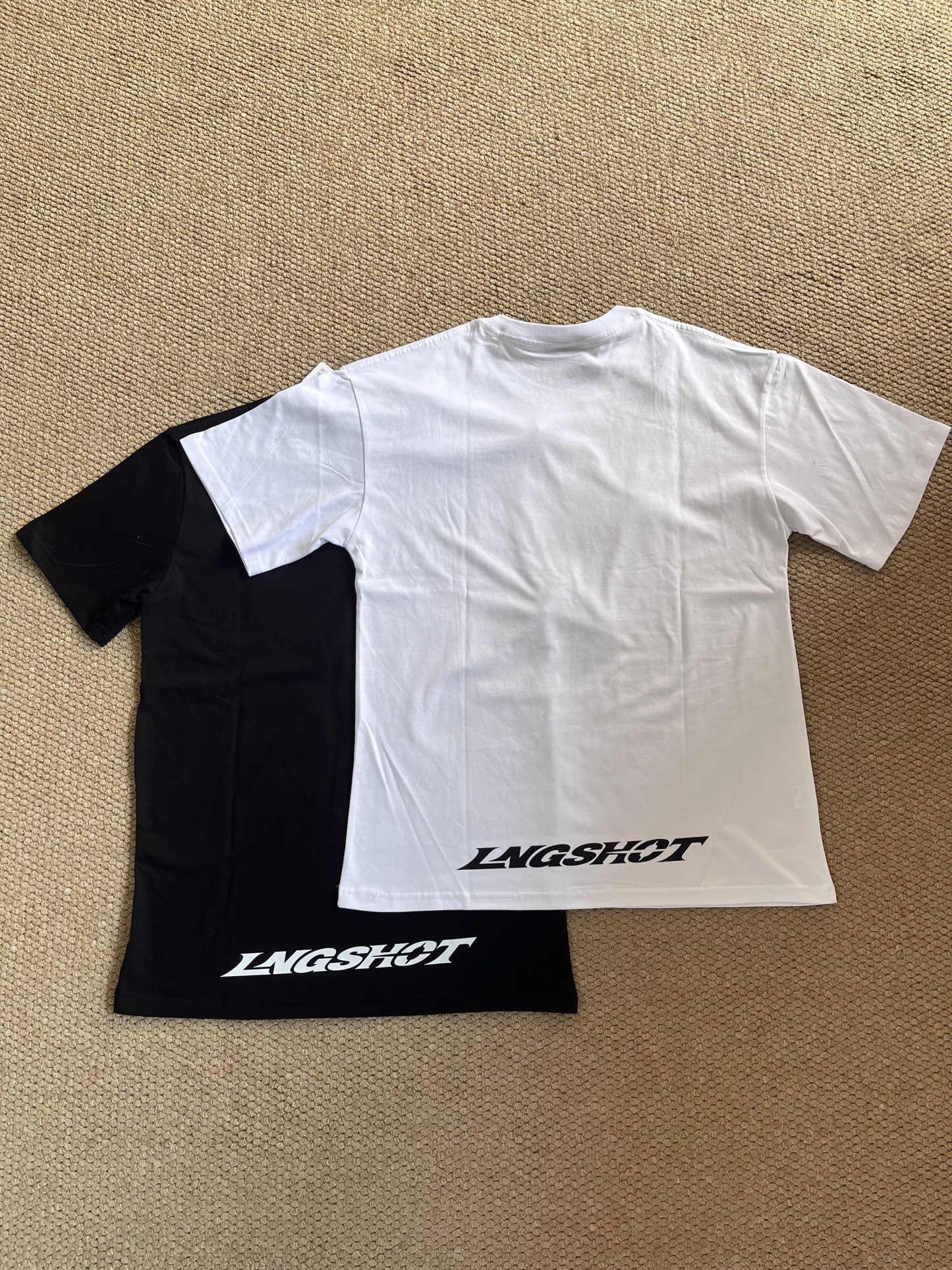 lngshot merch inspired letter print tshirt