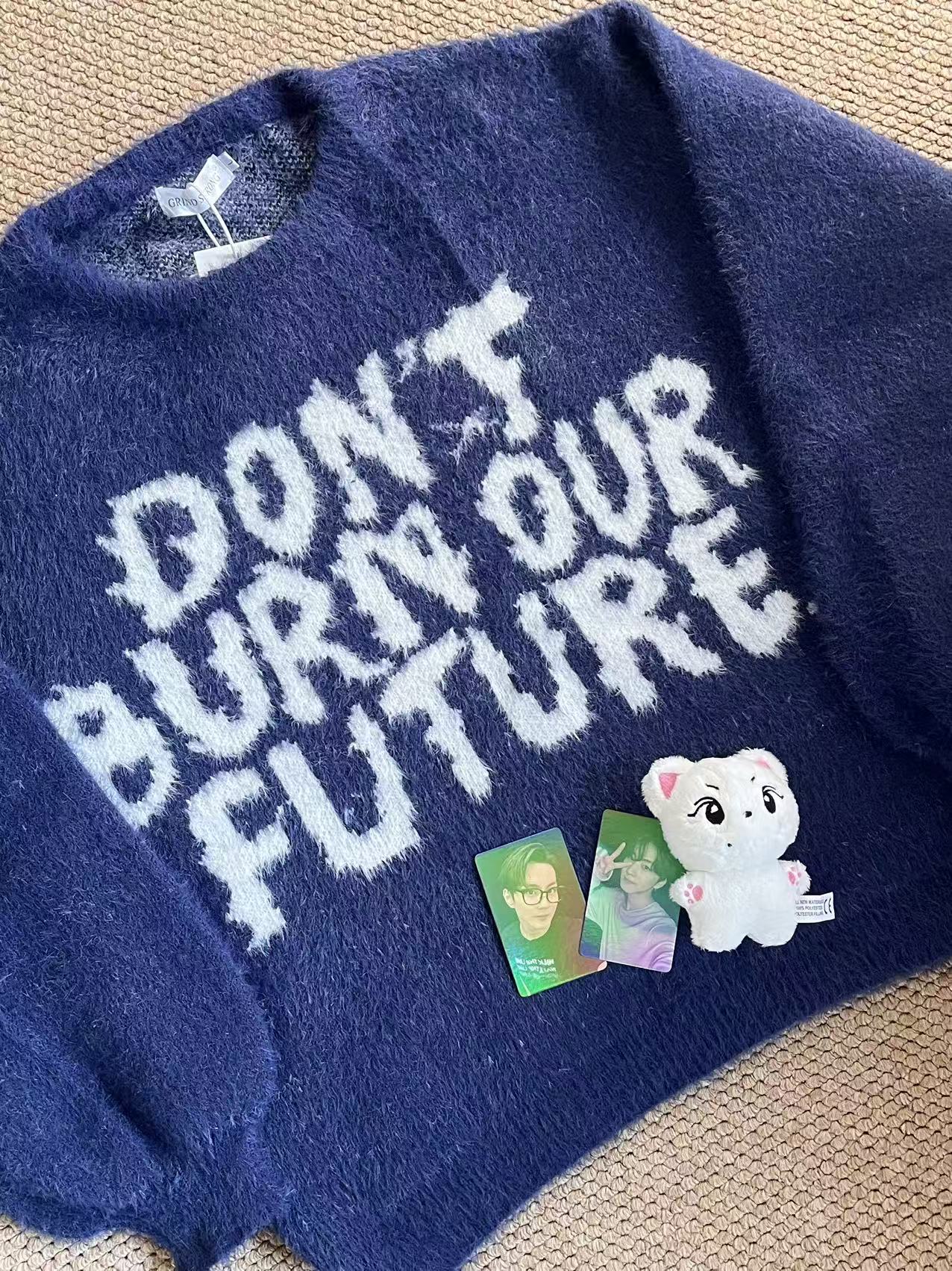 ENHYPEN Jungwon Inspired Mohair Sweater