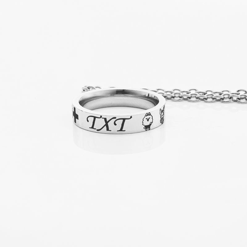 TXT Fanmade Birthdate Signature Ring 