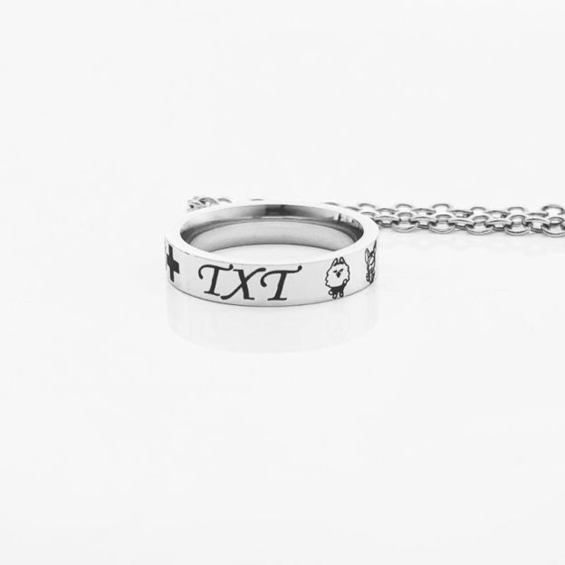 TXT Fanmade Birthdate Signature Ring 